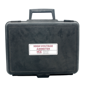 HIGH VOLTAGE AMMETER 2000A WITH PLASTIC CARRYING CASE MCA. GREENLEE