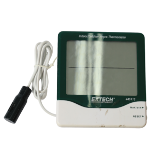 HIGROMETRO CON DIGITOS GRANDES PARA INTERIORES/ EXTERIORES MCA. EXTECH