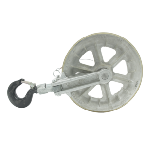POLEA PARA MANIOBRAS.CAL MAX 1-1/8 CARGA 7500 LBS C/CUBIERTA DE URETANO MCA. SHERMAN&REILLY